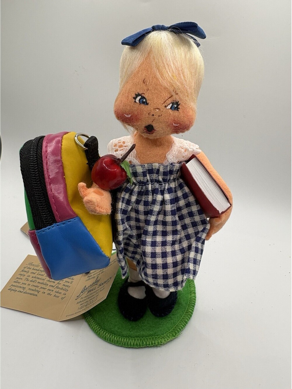 Annalee Doll Society '99-'00 7" Teachers Pet #967099 Vintage with Tags
